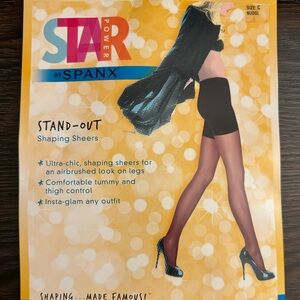 NEW Spanx Star Power Stand-Out Shaping Sheers Size C